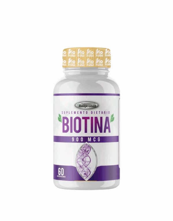 BIOTINA 900 MCG BIOPRONAT  60 Cápsulas BLANDAS