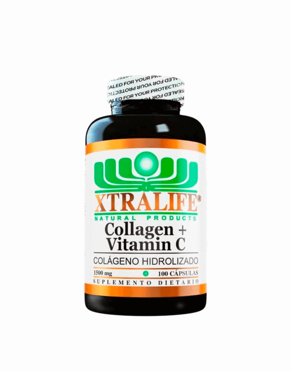 Collagen + Vitamina C Xtralife 100 Cápsulas