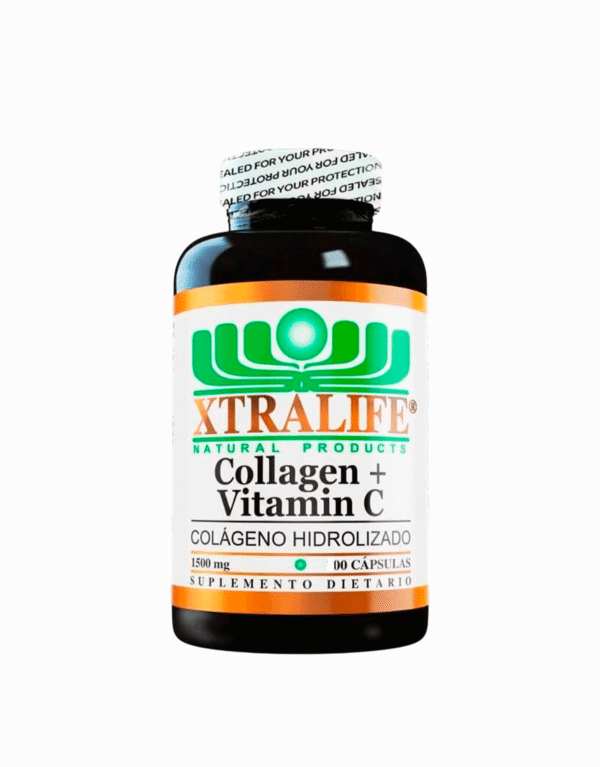 Collagen + Vitamina C Xtralife 60 Cápsulas