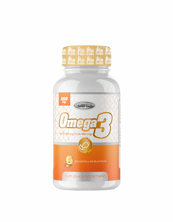 Omega 3 1000mg - Biopronat 60 Cápsulas Blandas