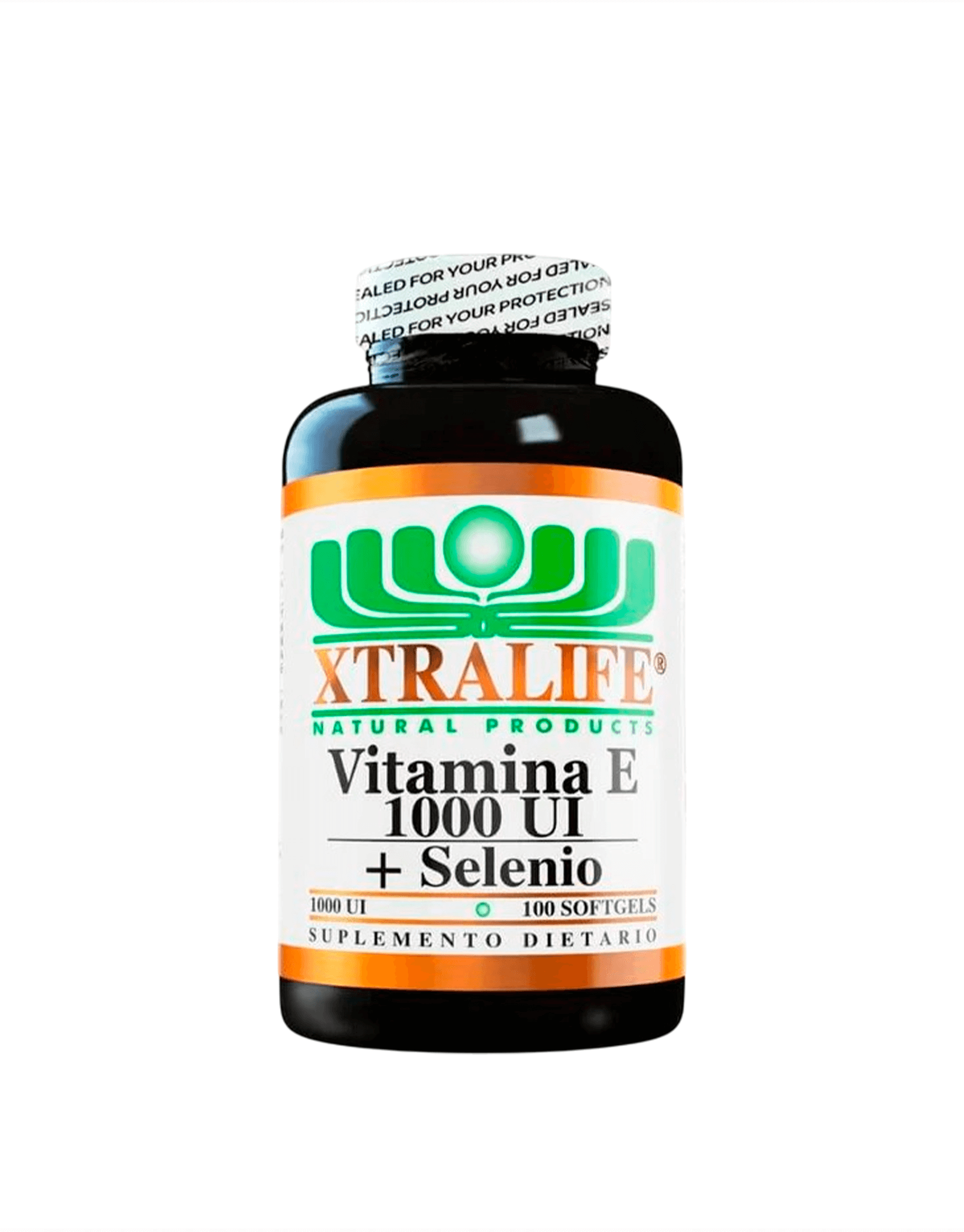 Vitamina E 1000 ui + Selenio - Xtralife 100 Cápsulas