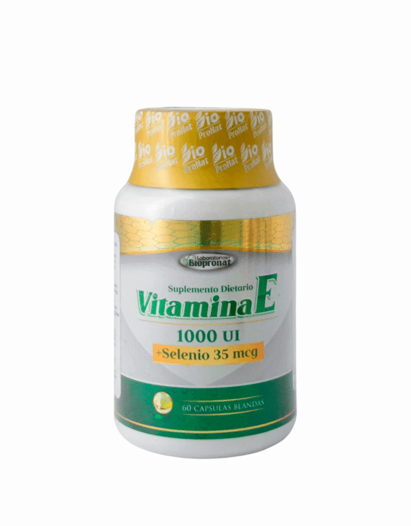 Vitamina E - Biopronat 60 Cápsulas Blandas