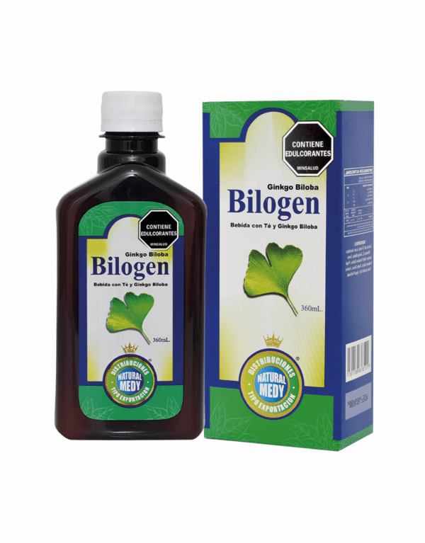 Bilogen Jarabe Ginkgo Biloba Natural Medy 360 ml