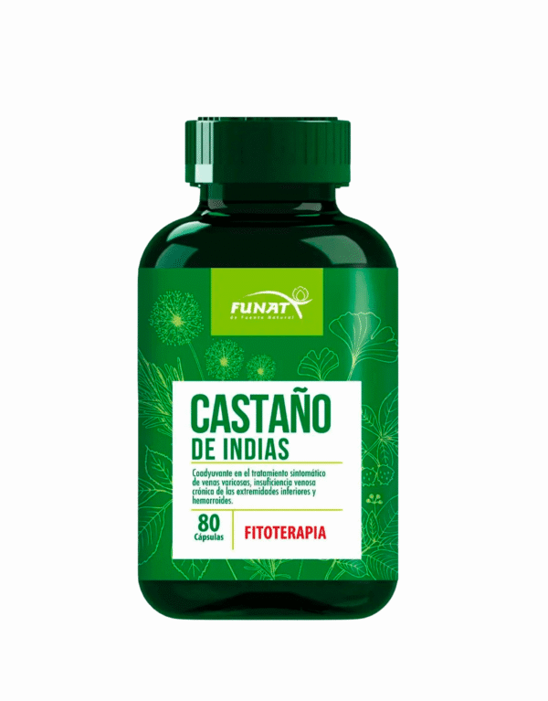 Castaño indias 80 cápsulas- Funat