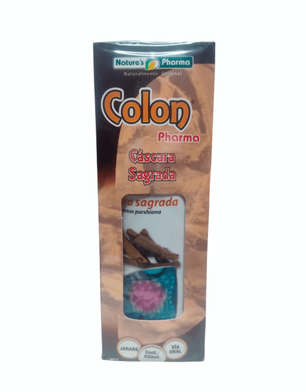 Colon Pharma Cáscara Sagrada Jarabe 500ml - CMC Natures Pharma