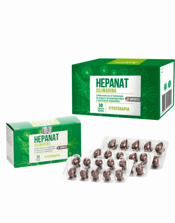 Hepanat Silimarina 30 Cápsulas - Funat