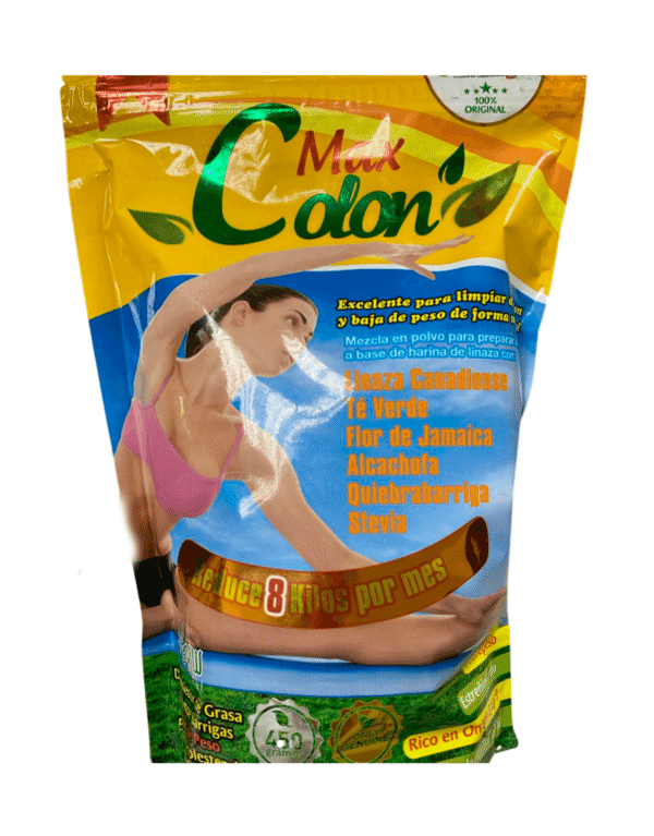 Max Colon 450 gr - Reduce 8 Kilos por mes