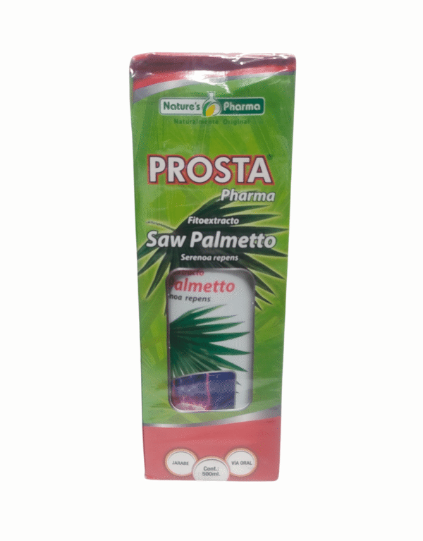 Prosta Pharma Saw Palmetto Jarabe 500ml - CMC Natures Pharma