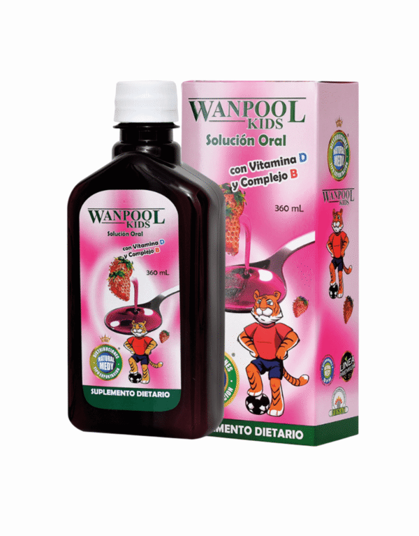 Wanpool Kids Jarabe 360 ml - Natural Medy