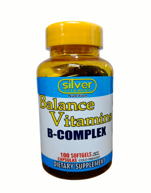 Balance B-complex X100 Softgels - Silver Vitamins Nutrition