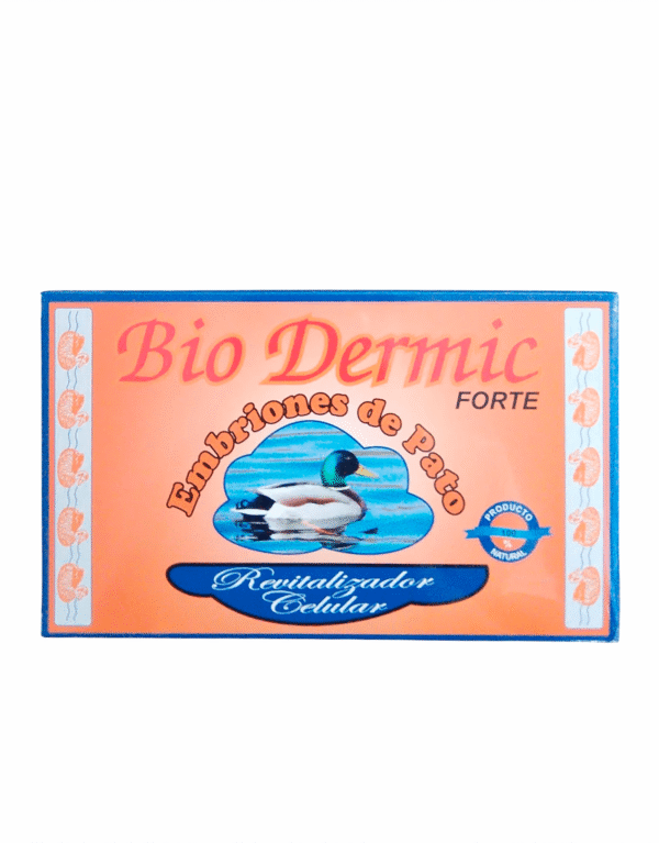 Bio Dermic Forte ( Embriones de Pato ) Revitalizador celular x10 ampolletas