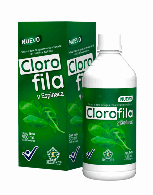Clorofila y Espinaca 500ml - Flomecol