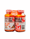 Combo Omega 3 Plus Colsrol Natural Freshly Frasco x 100 Cápsulas Blandas