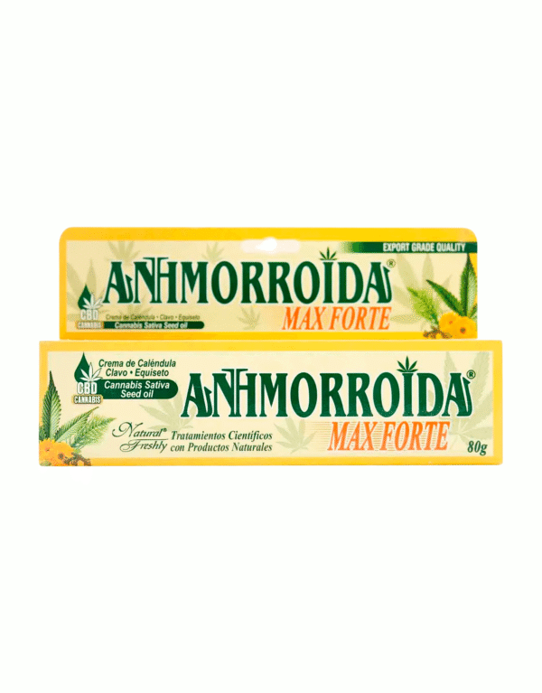 Crema Caléndula CBD Antihemorroidal Max Forte 80 gr Natural Freshly