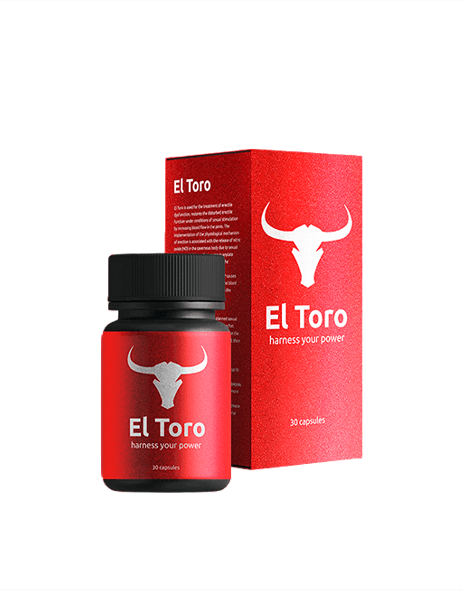 El TORO potencializador sexual x30 cápsulas