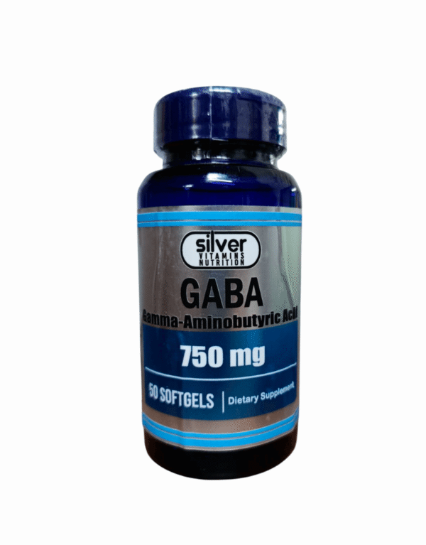 GABA 750mg x50 Softgels - Silver Vitamins Nutrition