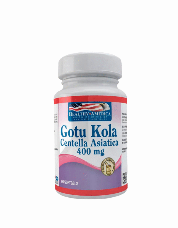 Gotu Kola/centella Asiática 400mg por 90 cápsulas Lab healthy America