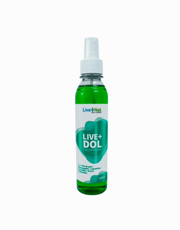 Livetdol Hielo Mineral Loción Refrescante 120ml - Live+Nat