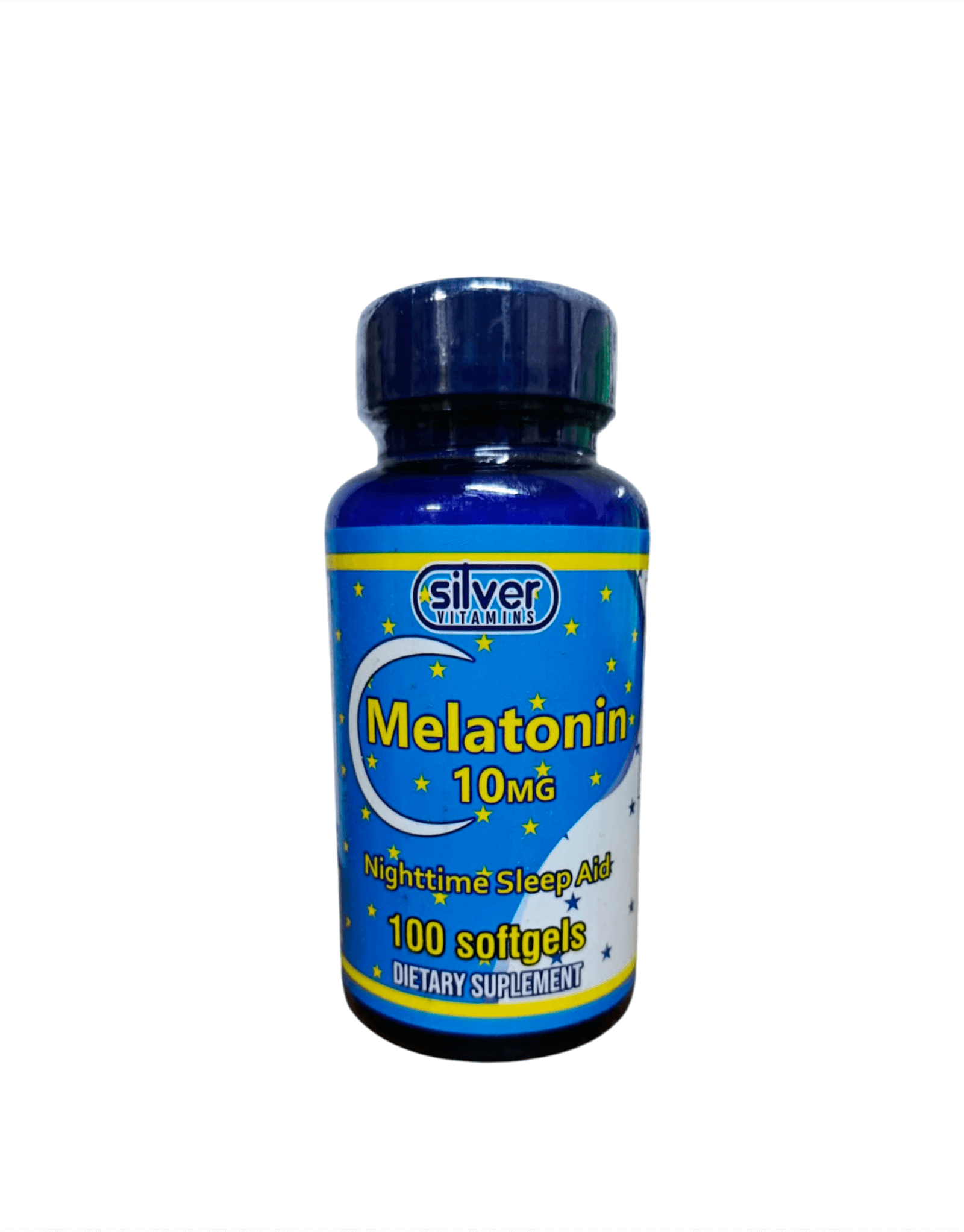 Melatonina 10mg x 100 Softgels - Silver Vitamins Nutrition