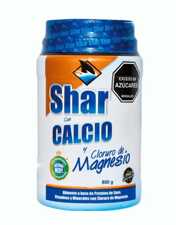 Shar Con  Calcio y Cloruro de Magnesio x800g - Natural medy