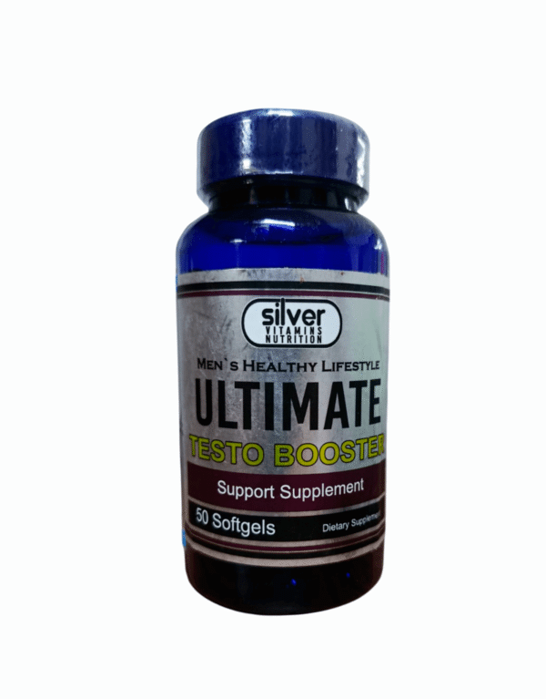 Ultimate Testo Booster x50 Softgels - Silver Vitamins Nutrition