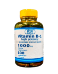 Vitamina B1 1000mg X100 - Silver Vitamins Nutrition