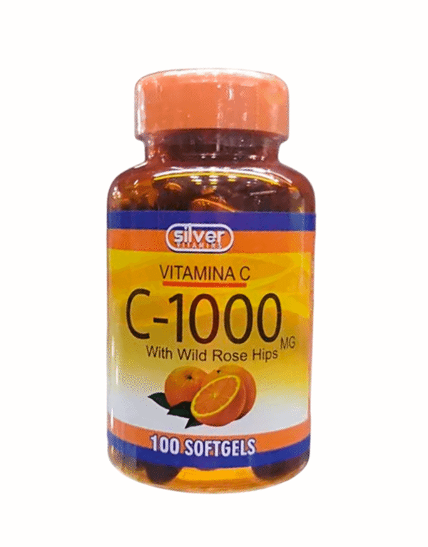 Vitamina C 1000mg X 100 - Silver Vitamins Nutrition