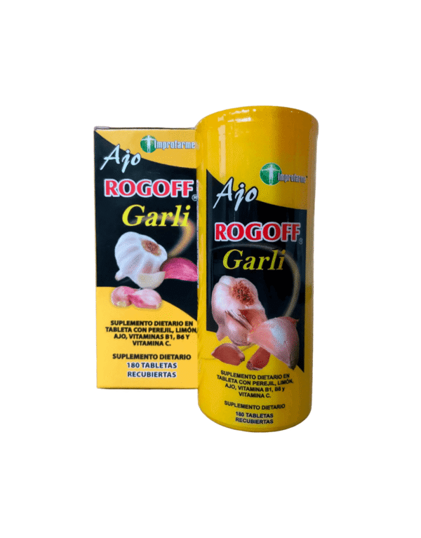 Ajo Rogoff Garlic 180 Tabletas Improfarme