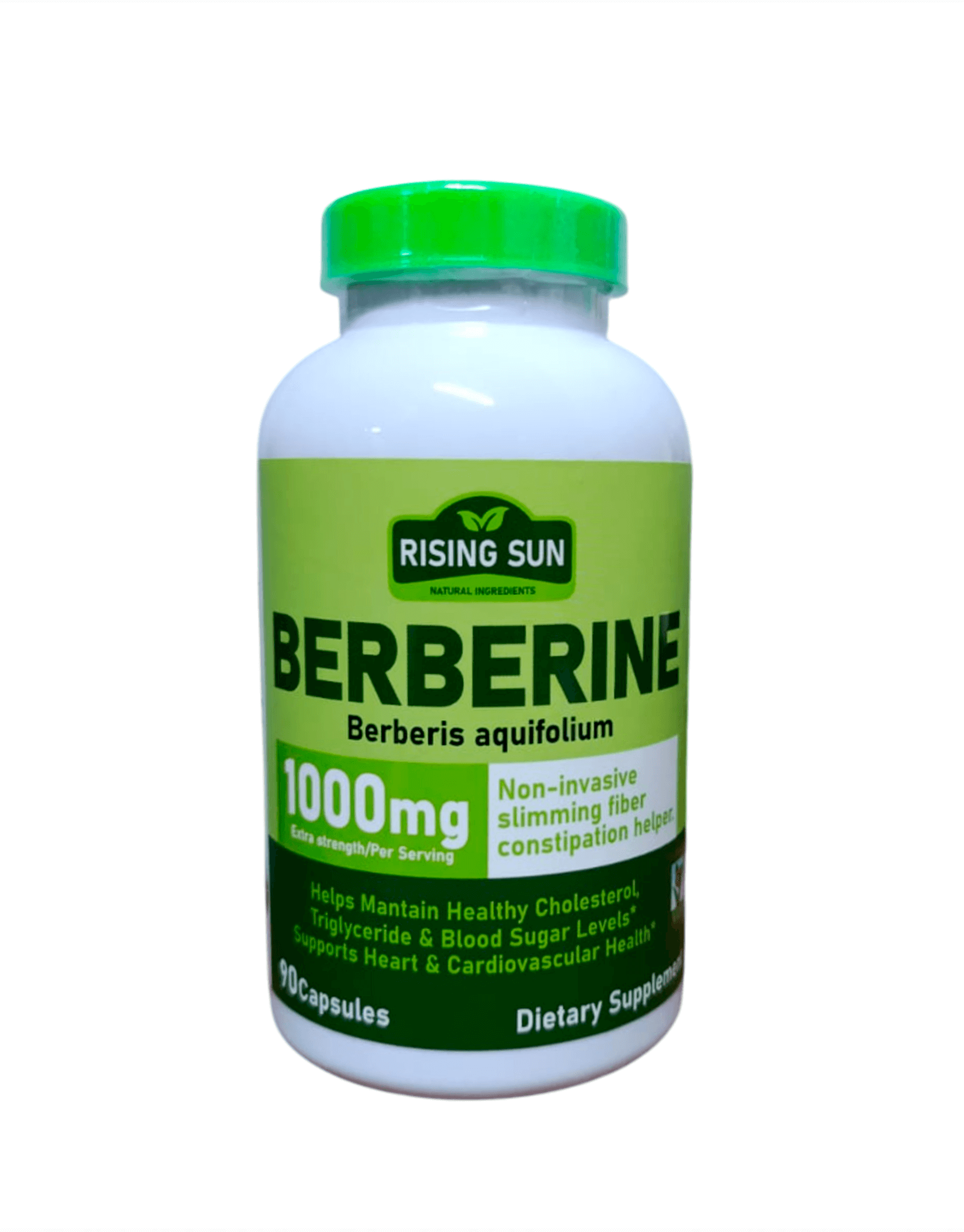 Berberine 1000mg 90 capsulas Rising Sun - Natural Capsules