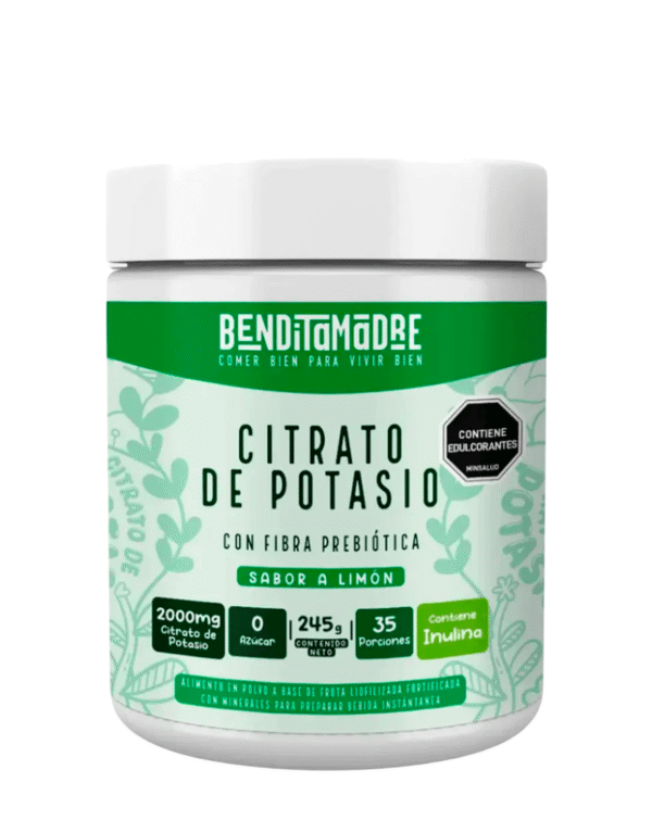 Citrato de Potasio 245g - Benditamadre