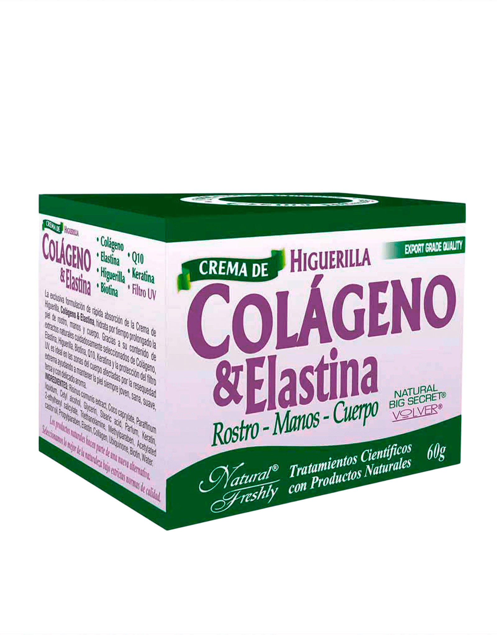 Crema De Colageno y Elastina 60 Gr Freshly
