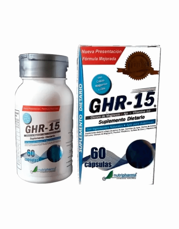 GHR-15 Reparador Articular Artritis x60 capsulas - Nutripharma