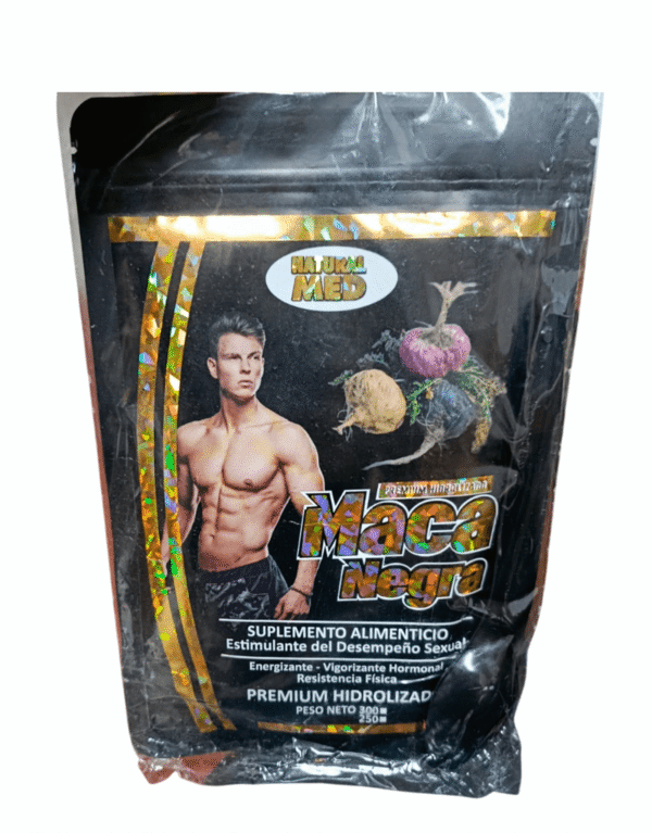 Maca Negra Premium Hidrolizado - Natural Med