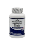 Magnesium Citrate 500 mg X100 Capsulas - Mountain Valley