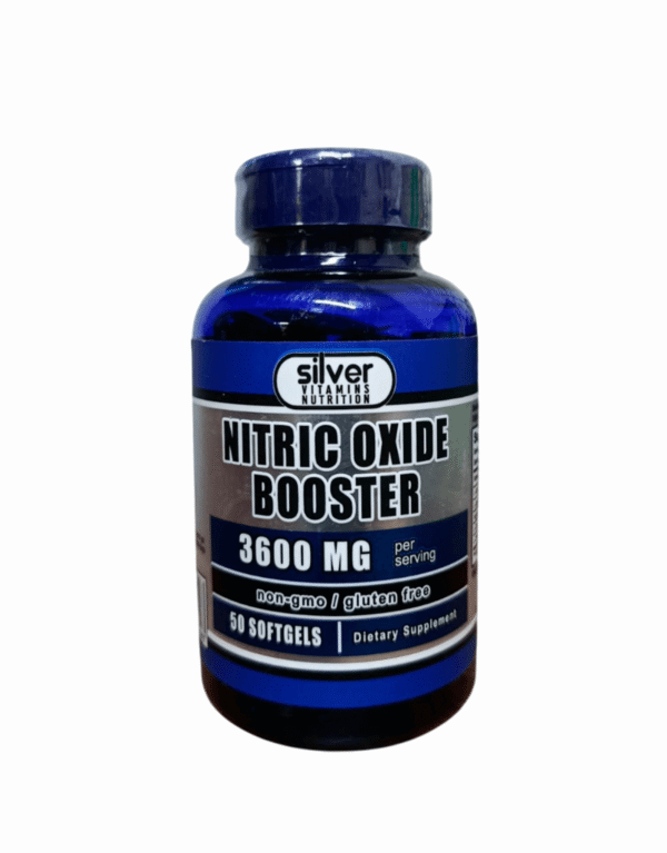Oxido Nitrico Booster 3600mg x50 Softgels - Silver Vitamins Nutrition