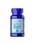 Ultra Mega Biotina 10000mcg x100 softgels – Puritan´s Pride