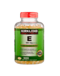 Vitamina E 180mg 500 Soflgels – kirkland