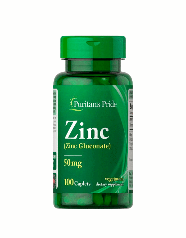 Zinc 50 mg x100 tabletas - Puritans Pride