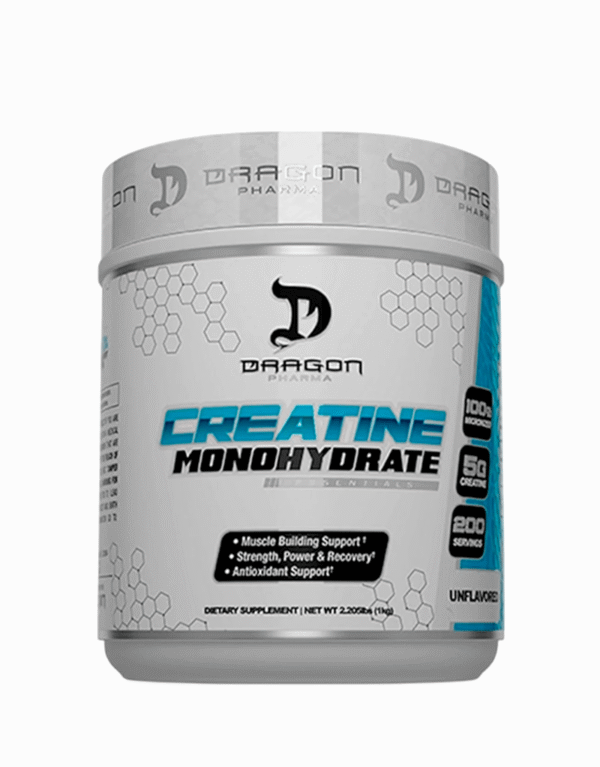 Dragon Pharma Creatine Monohydrate 1 Kg 200 Serv Sabor Sin Sabor