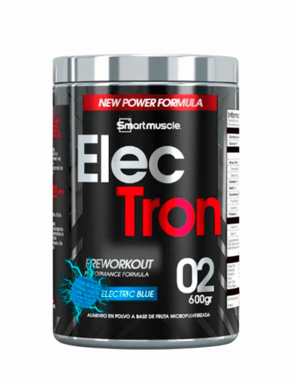 Electron Preworkout Electric Blue 600 gramos Smart Muscle