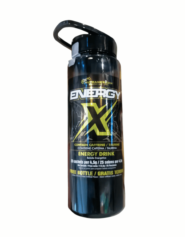 Energy X Pre Entreno Cafeina Taurina x25 sobres - Nutramerican