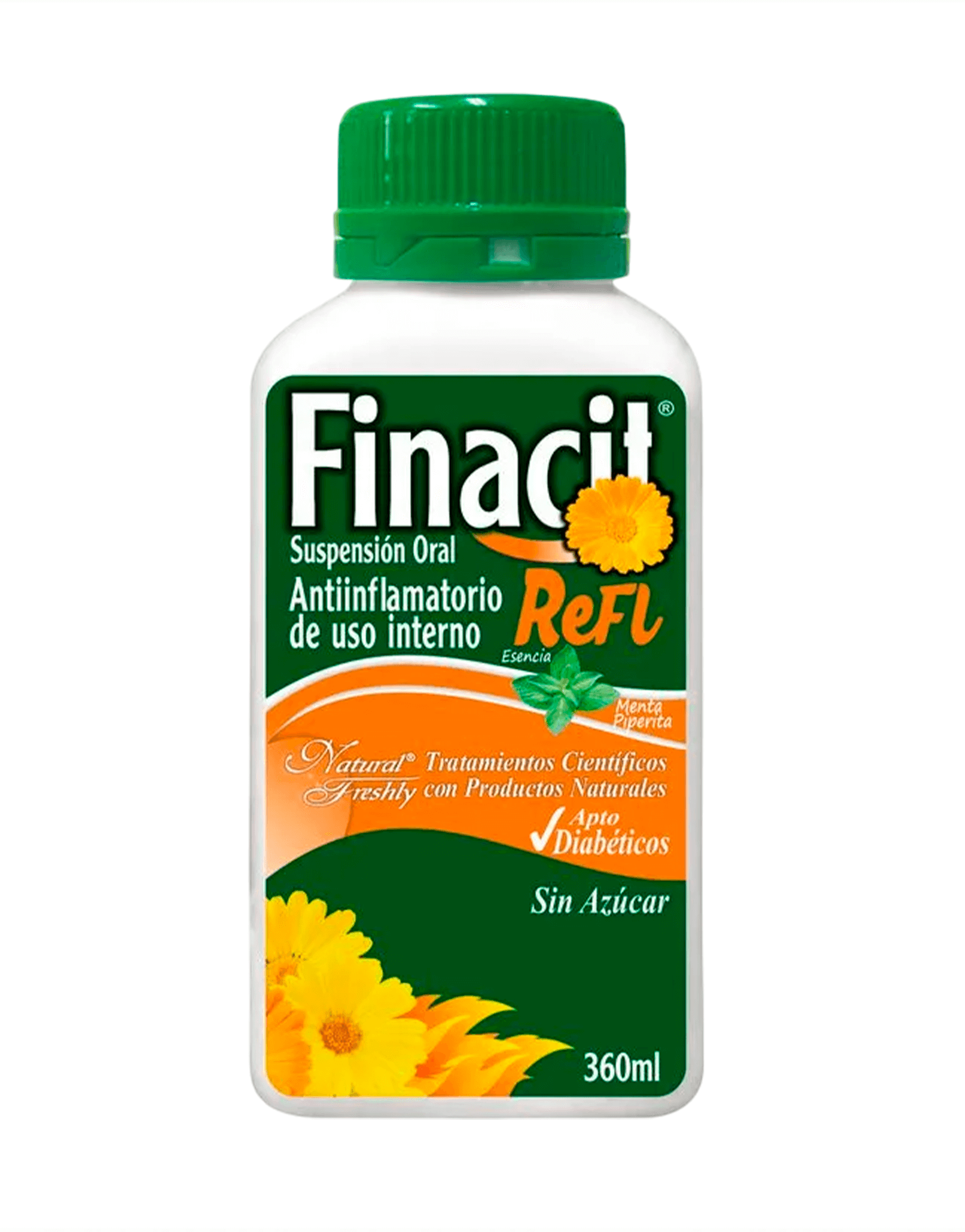 Finacid Reflu + Calendula Jarabe 360 ml - Natural Freshly