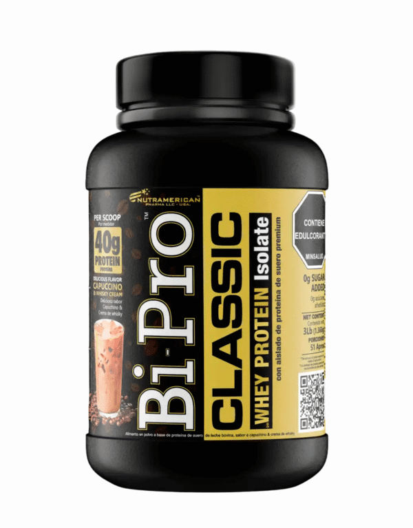 Proteina Bipro Classic Capuccino 3lbs - Nutramerican