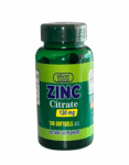 ZINC Citrate 120mg x100 Softgels - Silver Vitamins Nutrition