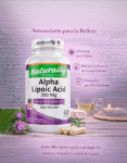 Ácido Alfa Lipoico 300 mg, 60 cápsulas – Naturally 0