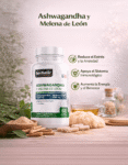 Ashwagandha + Melena de León 60 cápsulas – Herbalic 0