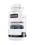 Ashwagandha y Melatonina 1000mg 60 cápsulas - Herbalic