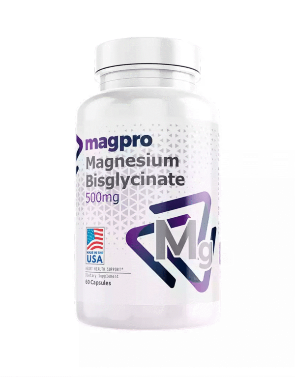 Bisglicinato de Magnesio 500mg Capsulas - Magpro