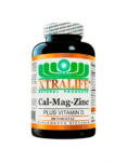 Calcio-Magnesio-Zinc + Vit D – Xtralife 100 Tabletas 0