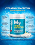 Citrato de Magnesio 400g – Essentials 0